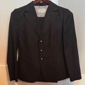 Vintage Calvin Klein Linen-blend